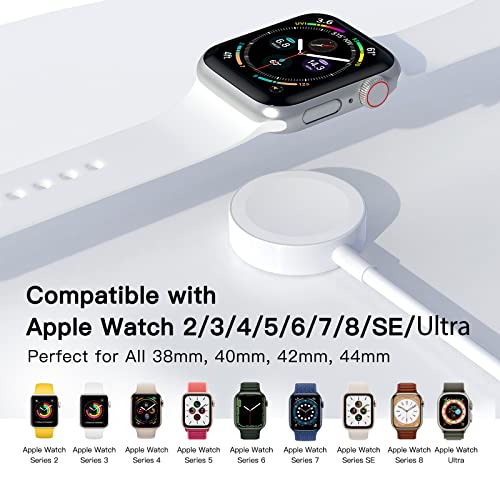Watch Charger Compatible with Apple Watch Charger, Magnetic Charging Cable for iWatch Series 8/7/6/SE/5/4/3/2,Portable Wireless Charger with USB Charging Cord (3.3ft / 1m) from Shenzhen Yinai Intelligent Manufacturing Technology Co., Ltd