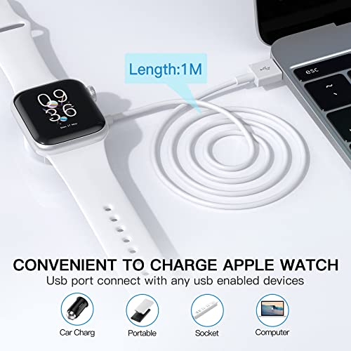 Watch Charger Compatible with Apple Watch Charger, Magnetic Charging Cable for iWatch Series 8/7/6/SE/5/4/3/2,Portable Wireless Charger with USB Charging Cord (3.3ft / 1m) from Shenzhen Yinai Intelligent Manufacturing Technology Co., Ltd