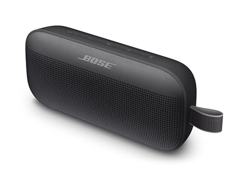 Bose SoundLink Flex Bluetooth Portable Speaker, Wireless Waterproof Speaker for Outdoor Travel - Black by BOSE