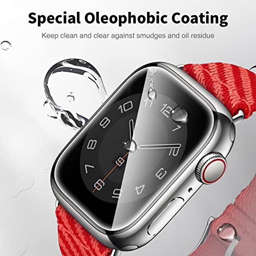 LK 6 Pack for Apple Watch Series 8 Screen Protector [45mm] Series 7 [New Version] Anti-Scratch, Self-Healing Soft TPU Film for Apple Watch Series 8 45mm, HD Transparent from LK