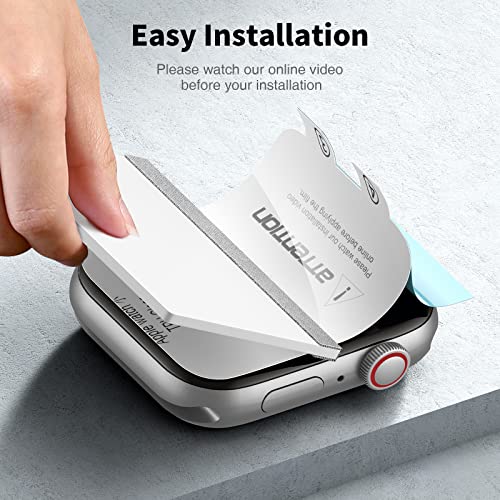 LK 6 Pack for Apple Watch Series 8 Screen Protector [45mm] Series 7 [New Version] Anti-Scratch, Self-Healing Soft TPU Film for Apple Watch Series 8 45mm, HD Transparent from LK