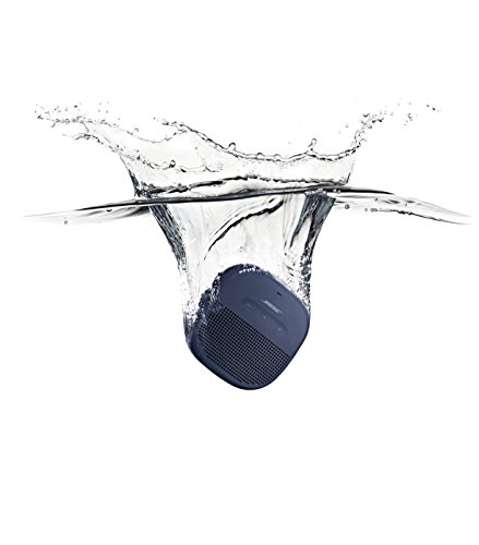 Bose SoundLink Micro: Small Portable Bluetooth Speaker (Waterproof), Midnight Blue from Bose Corporation