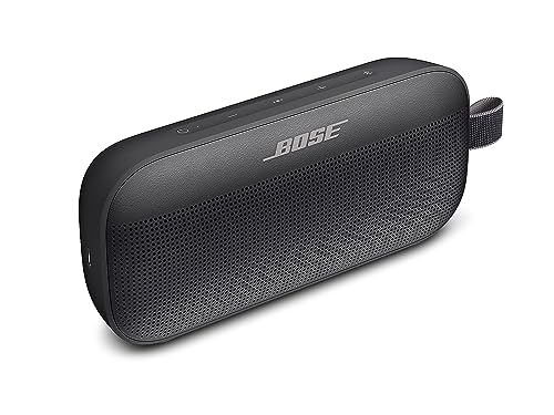 Bose SoundLink Flex Bluetooth Portable Speaker, Wireless Waterproof Speaker for Outdoor Travel - Black by BOSE