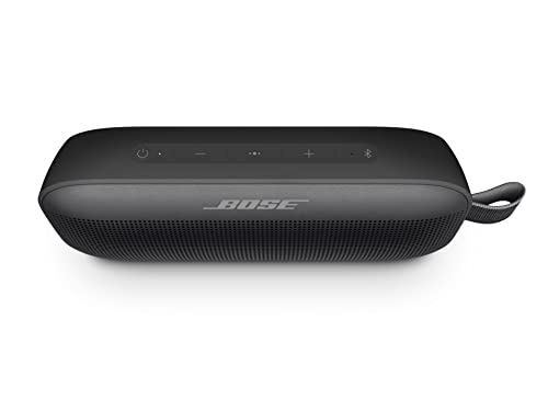 Bose SoundLink Flex Bluetooth Portable Speaker, Wireless Waterproof Speaker for Outdoor Travel - Black by BOSE