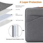 TECOOL Waterproof 15.6 Inch Laptop Sleeve Bag