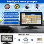 7-Inch GPS Navigator with Free Maps & Alerts