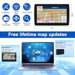7-Inch GPS Navigator with Free Maps & Alerts