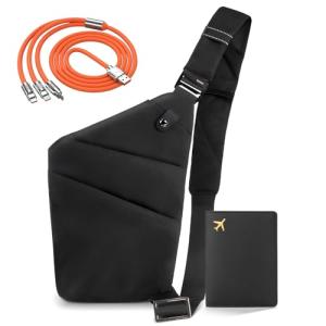 Anti-Theft Waterproof Crossbody Bag for Travel