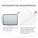 RAINYEAR 14-Inch Laptop Sleeve with Soft Padding