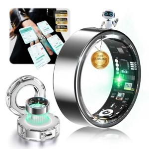 Smart Ring with Charging Case - Sleep & Fitness Tracker