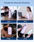 Smart Water Bottle with Drink Reminders, 710ml