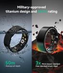 XSWCCJJ Smart Ring with Charging Case - Waterproof