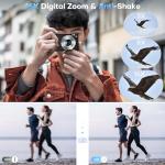 4K Compact Camera with 16X Zoom and 32G Card