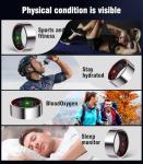 Smart Ring with Charging Case - Sleep & Fitness Tracker