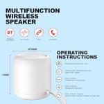 FAYAZ Mini Bluetooth Speaker - 24-Hour Playtime