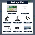 7-Inch GPS Navigator with UK & Europe Maps