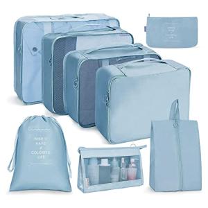 OSDUE 8PCS Packing Cubes for Travel Organizing