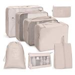 OSDUE 8-Pack Lightweight Travel Packing Cubes