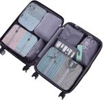 9 PCS Waterproof Packing Cubes for Travel