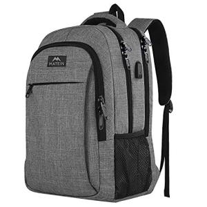 MATEIN Lightweight Laptop Backpack with USB Charging