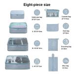 OSDUE 8PCS Packing Cubes for Travel Organizing