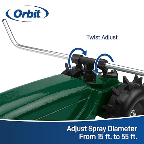 Orbit 58322 Traveling Lawn Sprinkler System