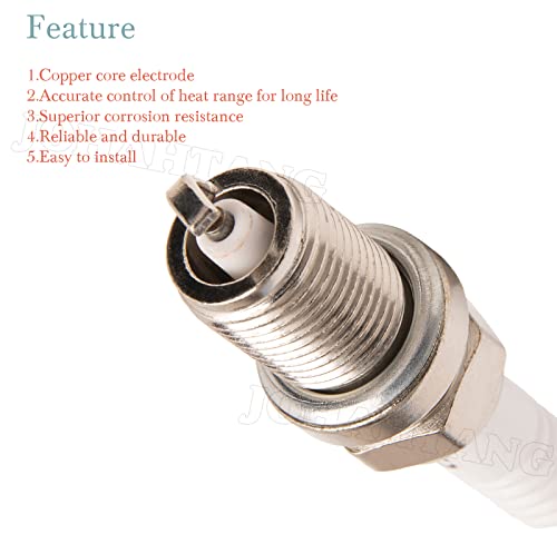 JOHAHTANG RC12YC Spark Plug 10-Pack