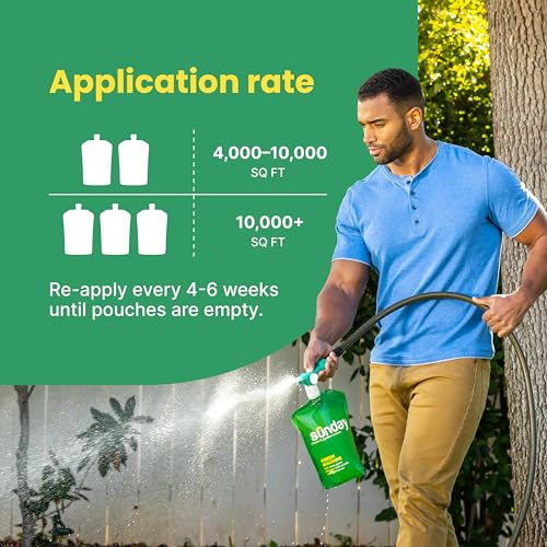 Sunday Green Machine Lawn Fertilizer, 2 Pack