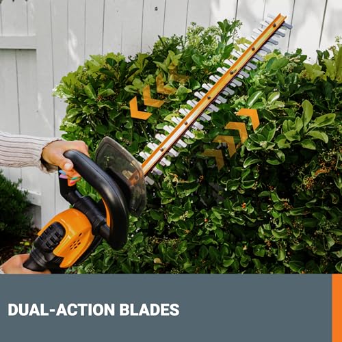 WORX 20V 22" Cordless Hedge Trimmer