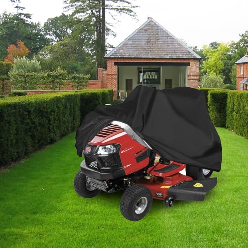 KISEER Heavy-Duty Waterproof Lawn Mower Cover