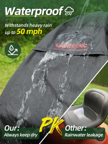 Eventronic 54" Waterproof Heavy Duty Riding Mower Cover