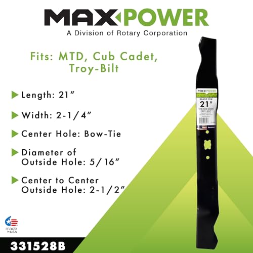 Maxpower 21-Inch Mulching Blade for MTD/Cub Cadet