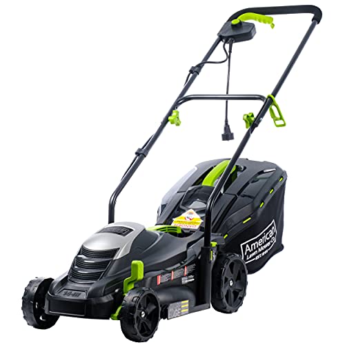 14-Inch 11-Amp Electric Lawn Mower by American Lawn