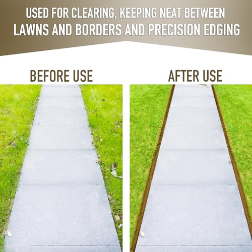 Colwelt Half Moon Lawn Edger with T-Grip