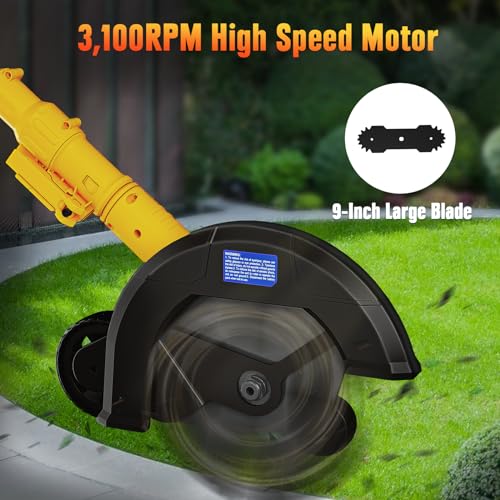 Mellif Cordless 2-in-1 Lawn Edger Tool