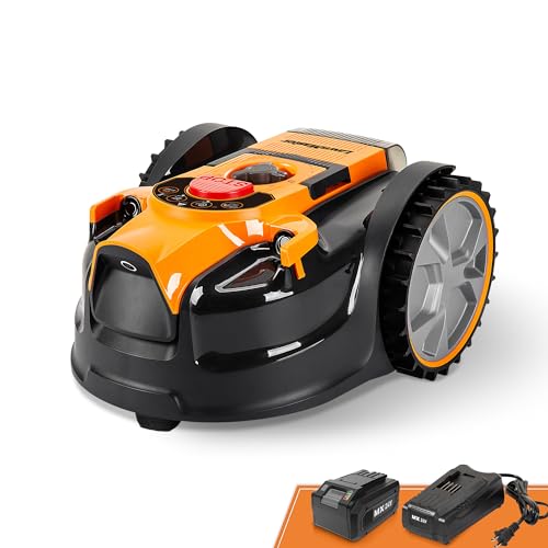 LawnMaster OcuMow™ Wireless Robot Mower for Small Yards