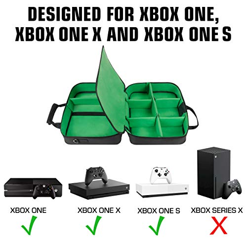 Xbox Console Carrying Case with Storage - Green