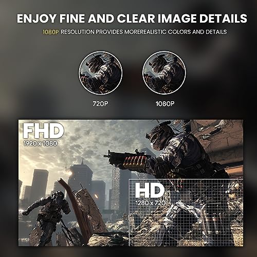 CRUA 27" Curved 144Hz Gaming Monitor 1080P