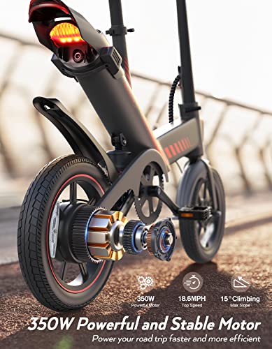 Sailnovo 14'' Folding E-Bike with 350W Motor