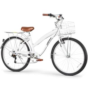 WEIZE 26-inch Beach Cruiser Bike for Adults