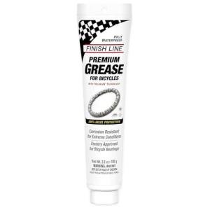 Finish Line Premium Bicycle Grease – High Pressure, Water-Resistant Formula with Rust and Corrosion Protection for Headsets, Hubs and Bottom Brackets, 3.5 oz