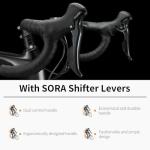 SAVADECK Carbon Road Bike with Shimano SORA 18-Speed