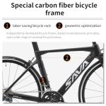 SAVADECK Carbon Road Bike with Shimano 18 Speed