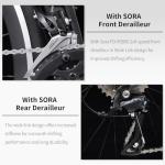 SAVADECK Carbon Road Bike with Shimano 18 Speed