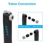 Chumxiny Bike Repair Kit Contains 16-in-1 Tool, 120Psi Mini Bicycle Pump, Tire Patch, Used for Mountain/Road Bike.(Blue)