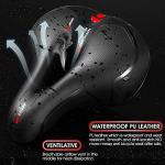 Comfortable Waterproof Bike Seat Cushion with Memory Foam