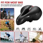 Comfortable Waterproof Bike Seat Cushion with Memory Foam