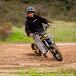 Heybike Villain Electric Dirt Bike with 4160W Motor, 52V 26AH E Dirt Bike, 14/12" Fat Tire Dirtbike with Hydraulic Brakes, Up to 45 MPH & 50 Miles Moped Style Ebike（Standard; Corn Yellow）