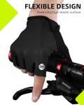 ROCKBROS Cycling Gloves for Men Women - Breathable Bike Gloves - Half Finger Gloves for Daily Cycling Workout Outdoor Sports