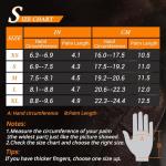 ATERCEL Workout Gloves for Men and Women, Exercise Gloves for Weight Lifting, Cycling, Gym, Training, Breathable and Snug fit (Black, M)